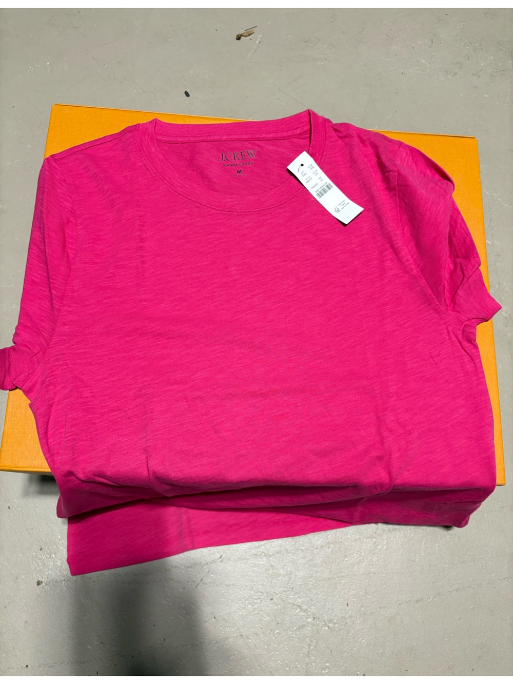 J Crew Vintage Cotton Crew Neck T-Shirt